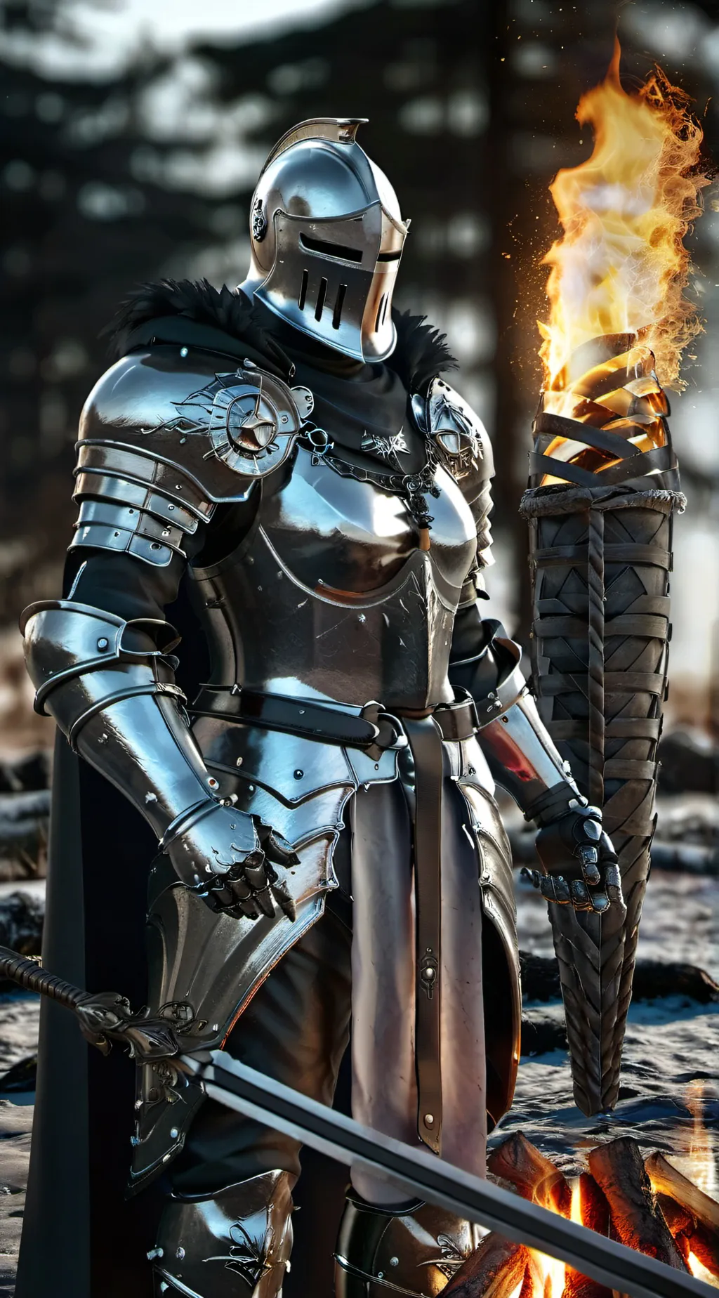 ai character: Blaze background