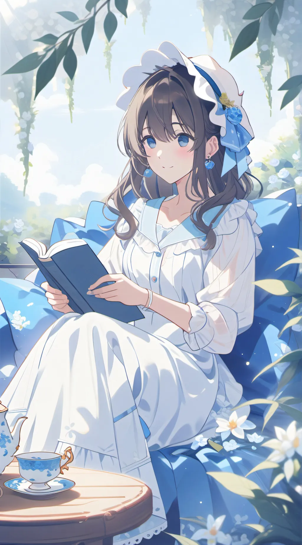 ai character: Belle background