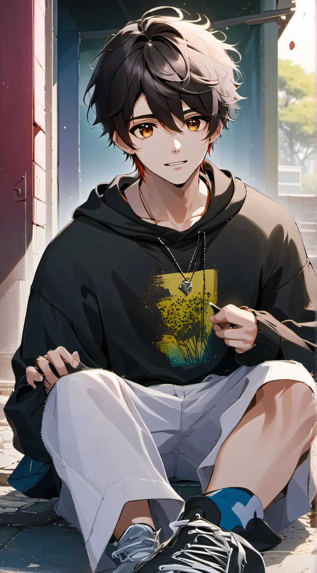 ai character: max background