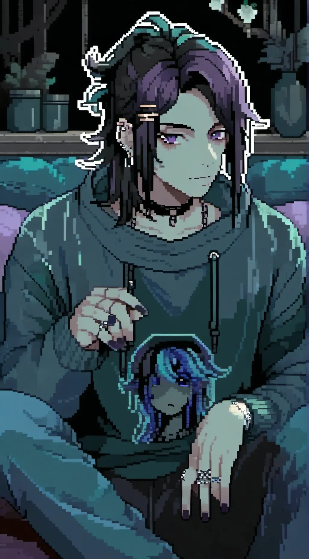 ai character: Axel background