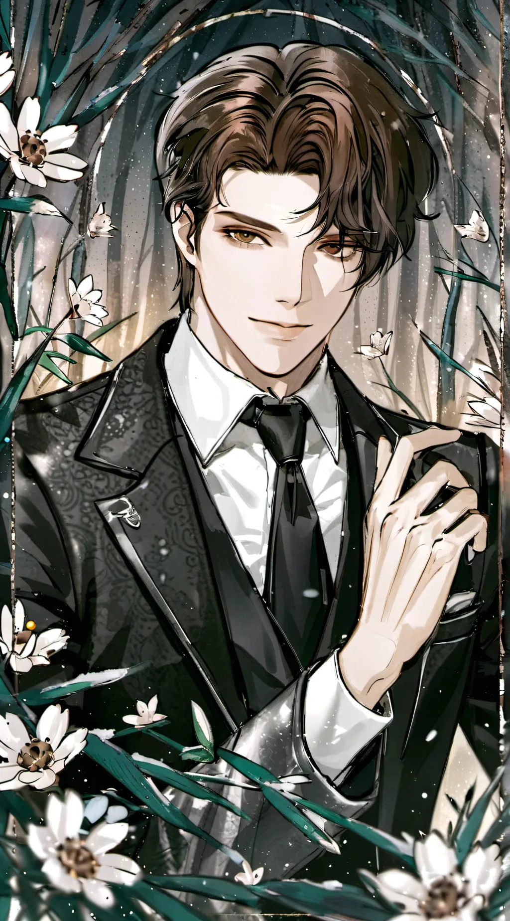 ai character: Chris background