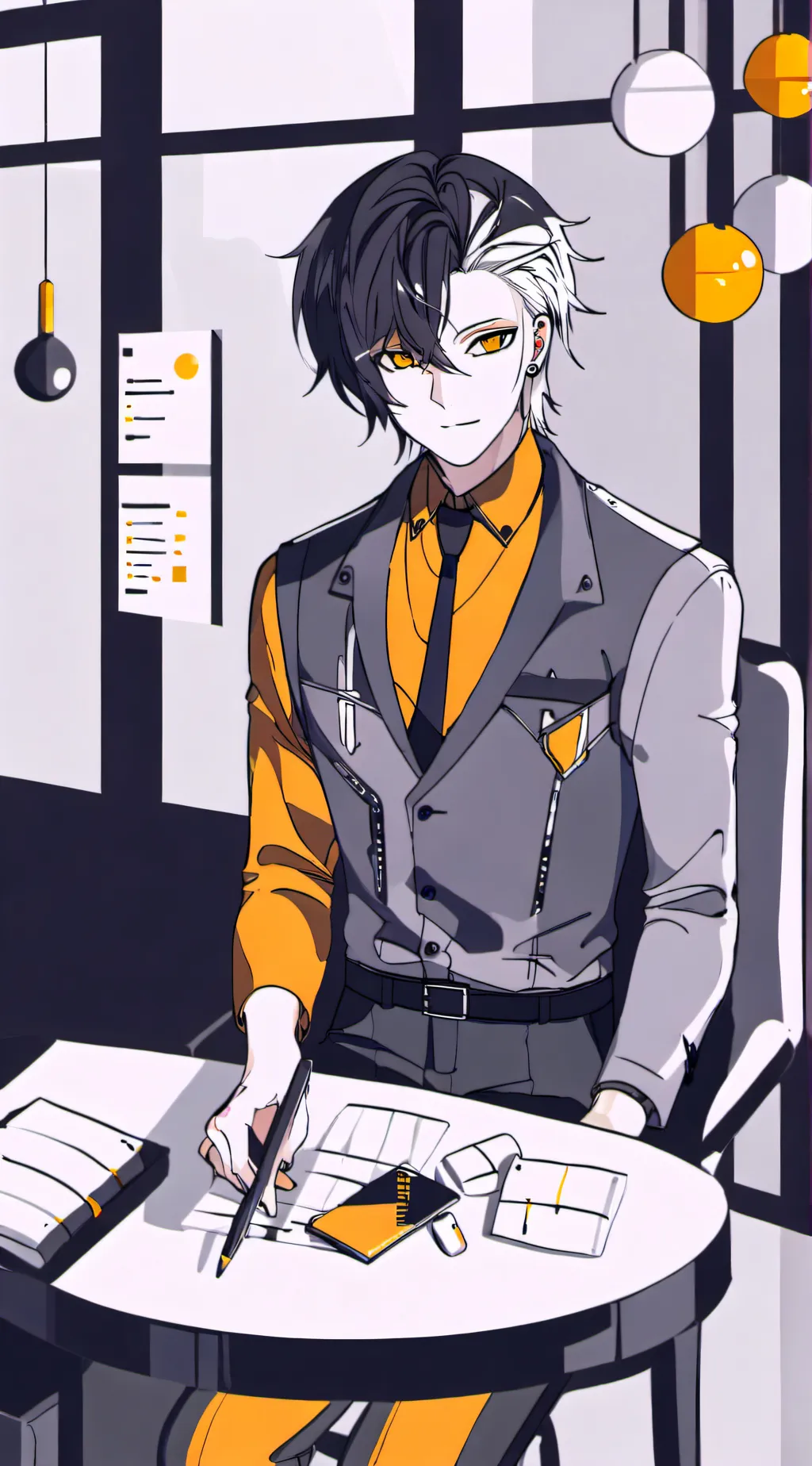 ai character: ASH🌺🌺🌺 background