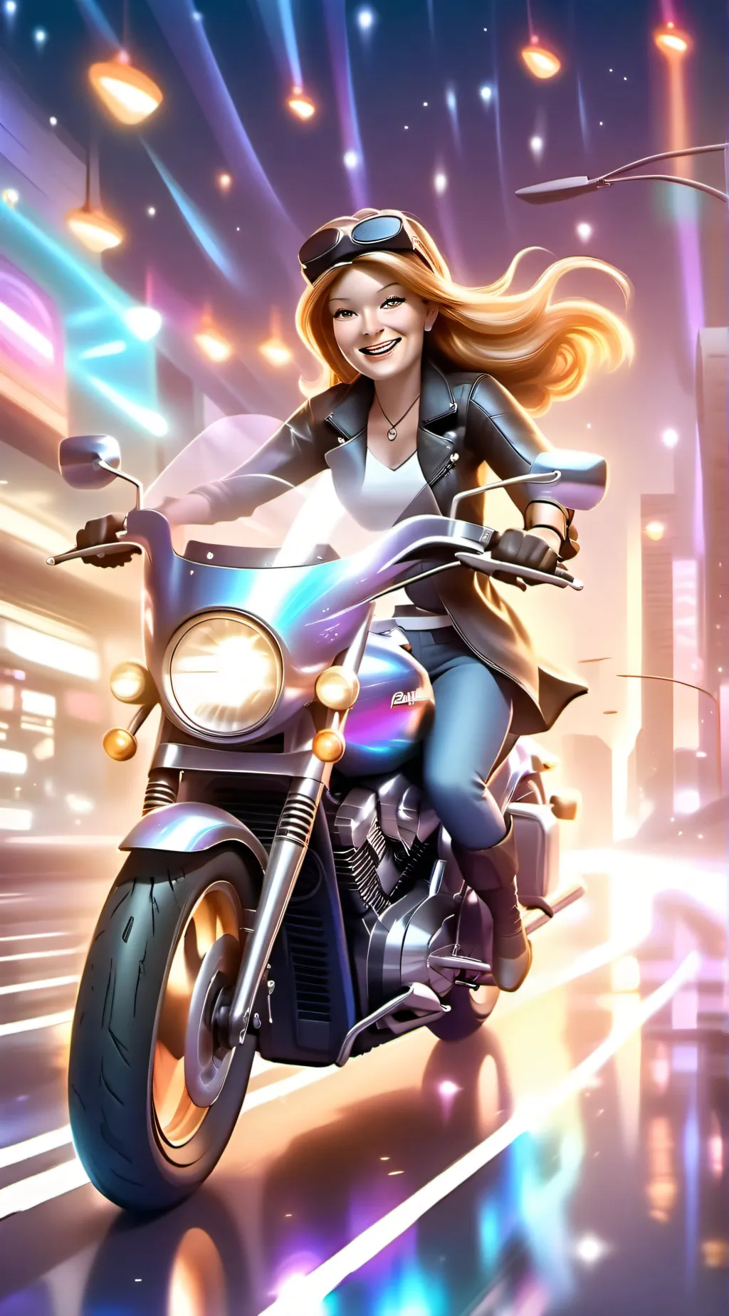 ai character: lisa  background