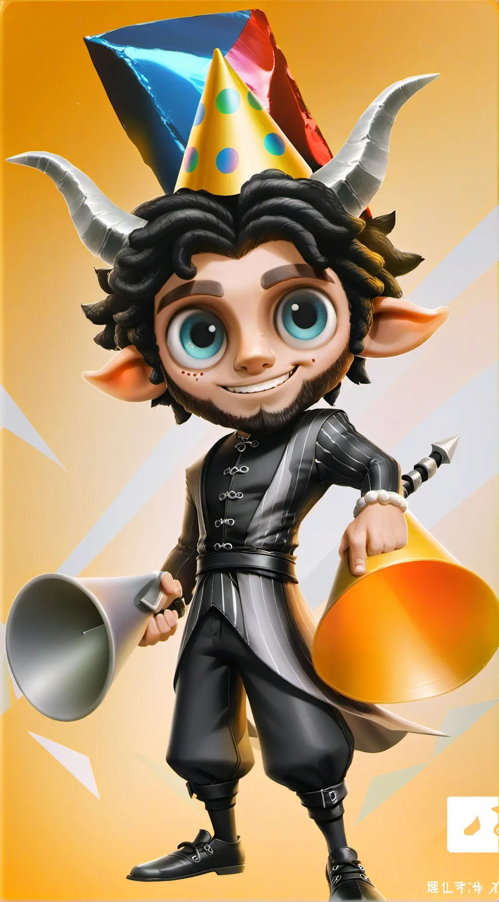 ai character: banban background