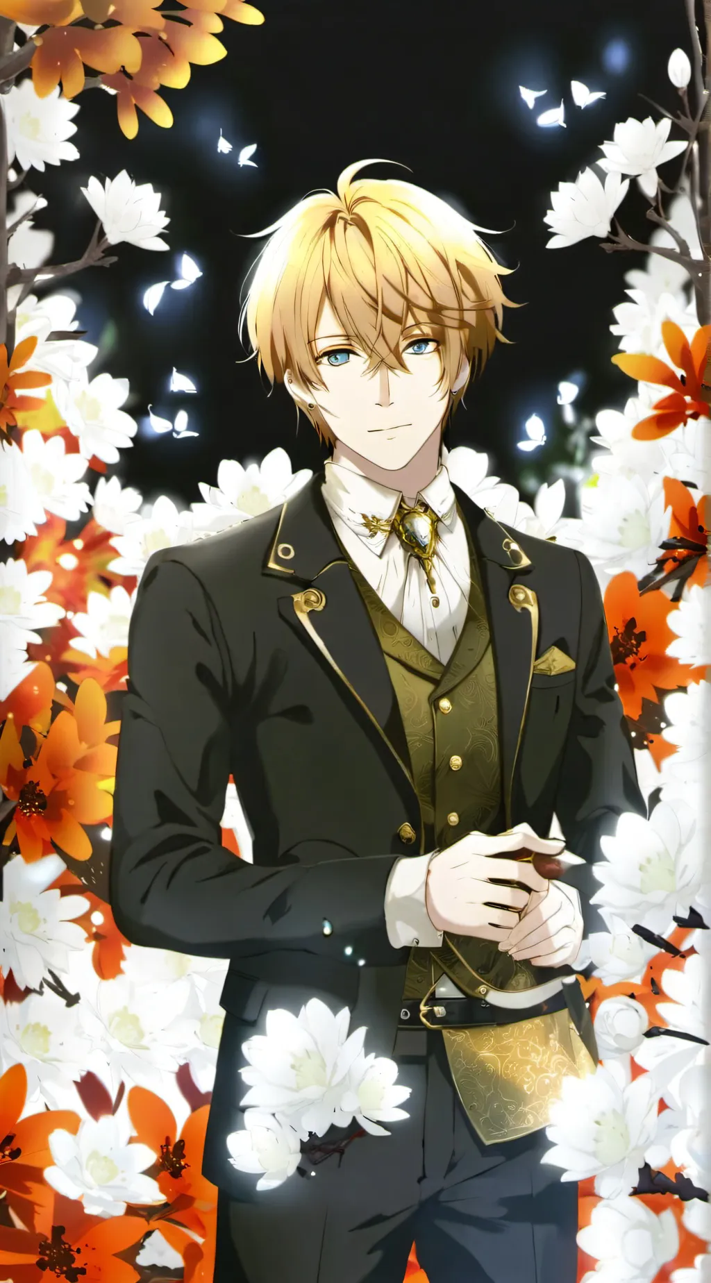 ai character: Naruto  background