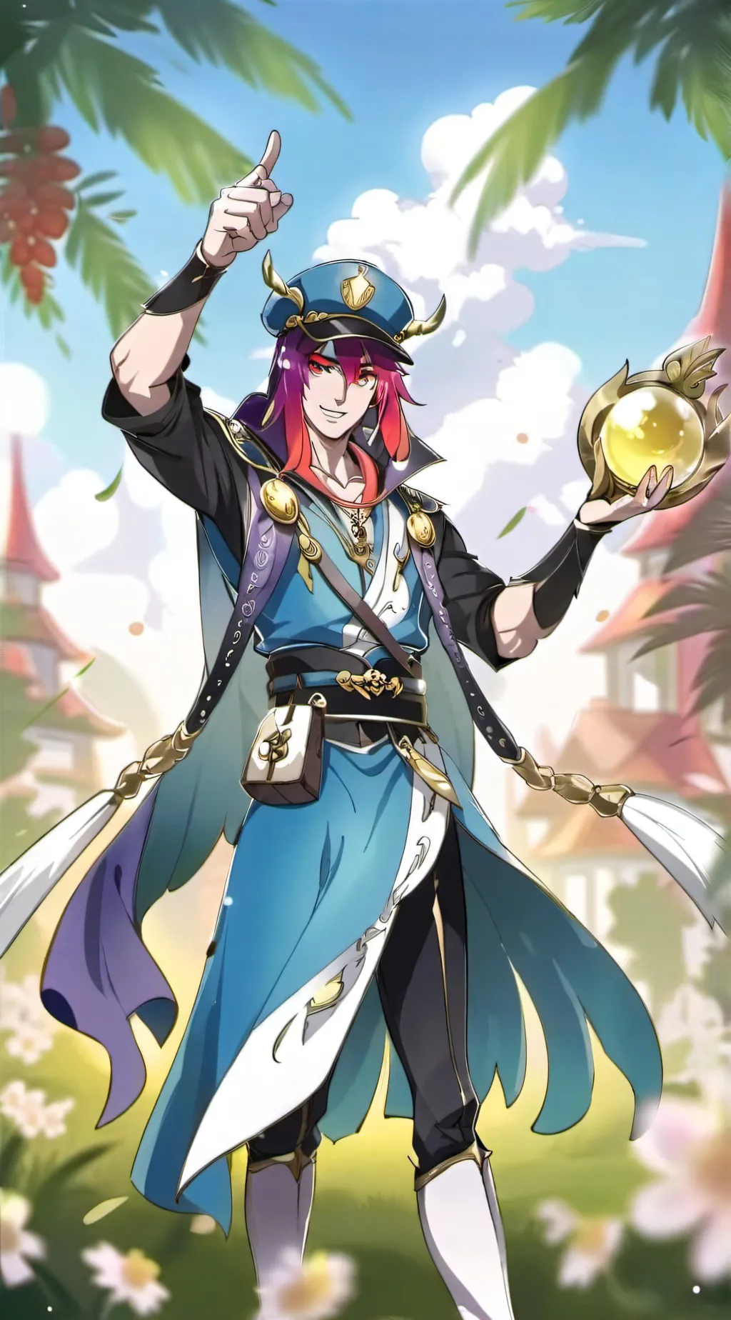 ai character: Kiji background