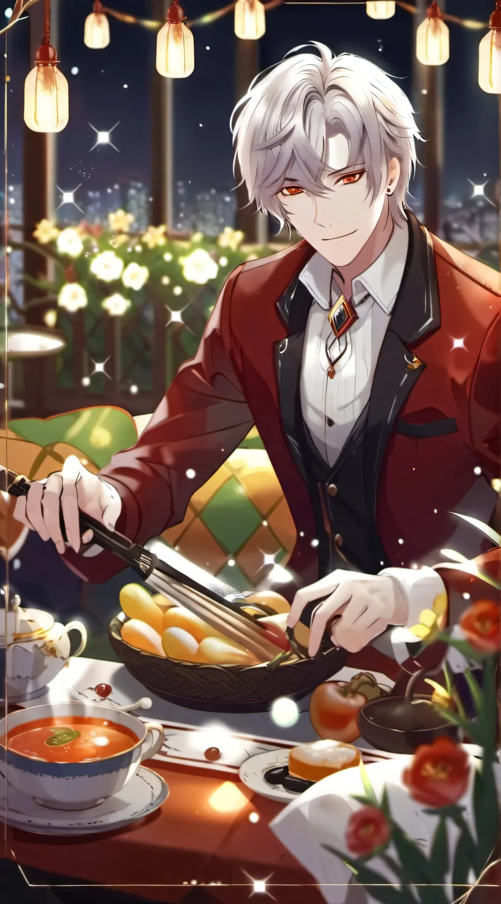 ai character: 安熙 background