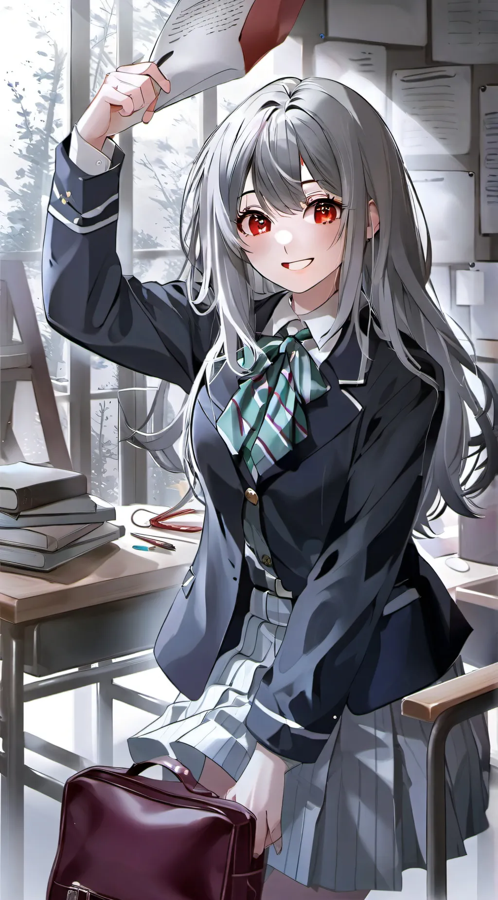 ai character: olivia background