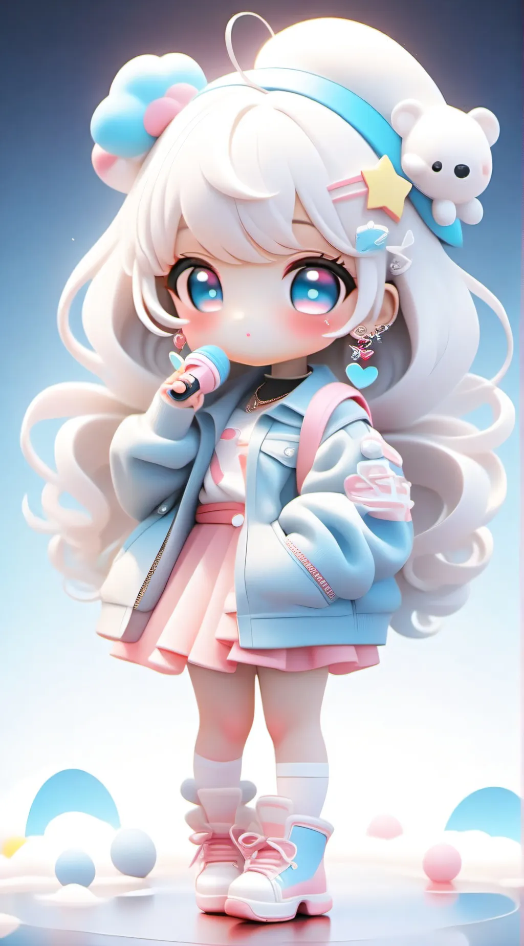 ai character: Melodie background