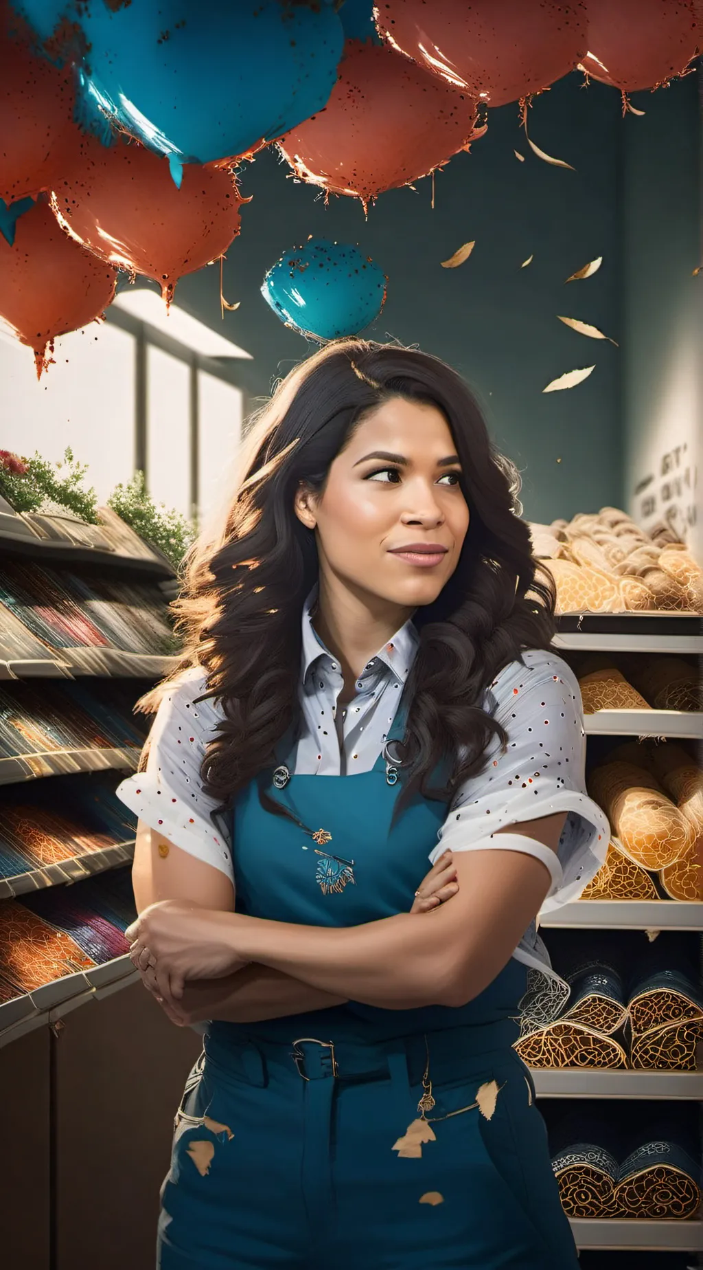 ai character: Amy Sosa  background