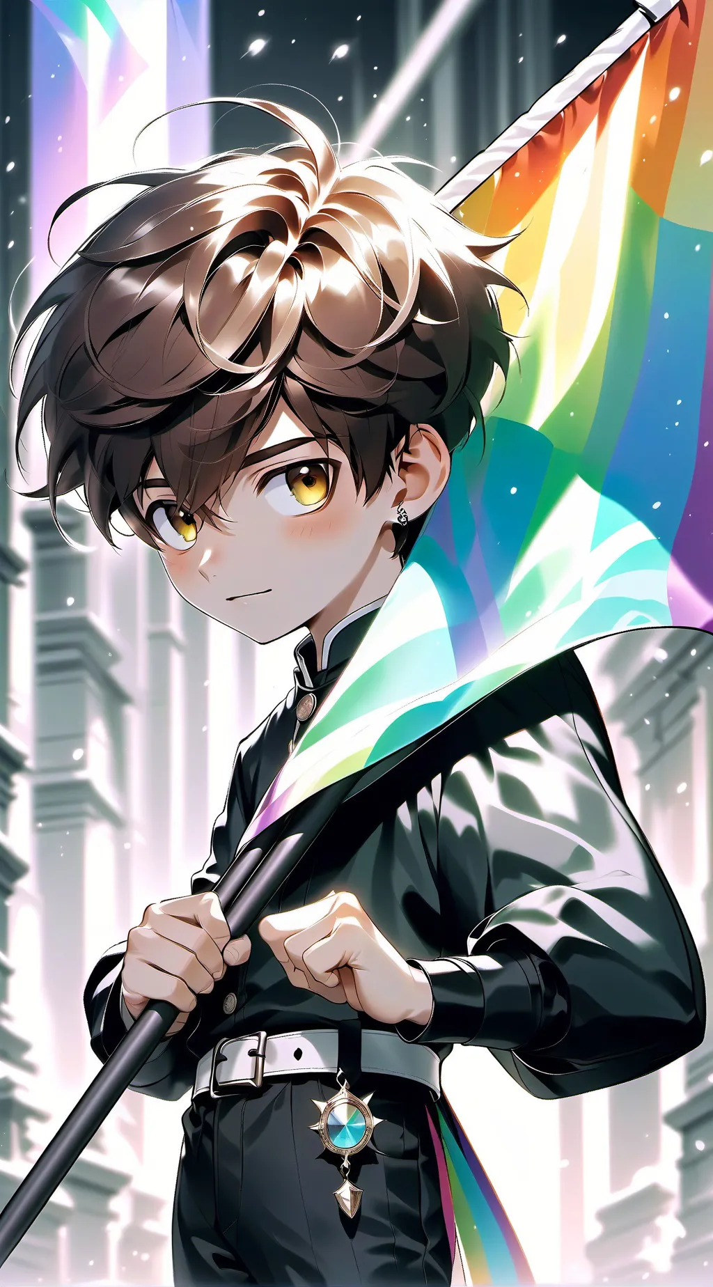 ai character: Gay Boy background