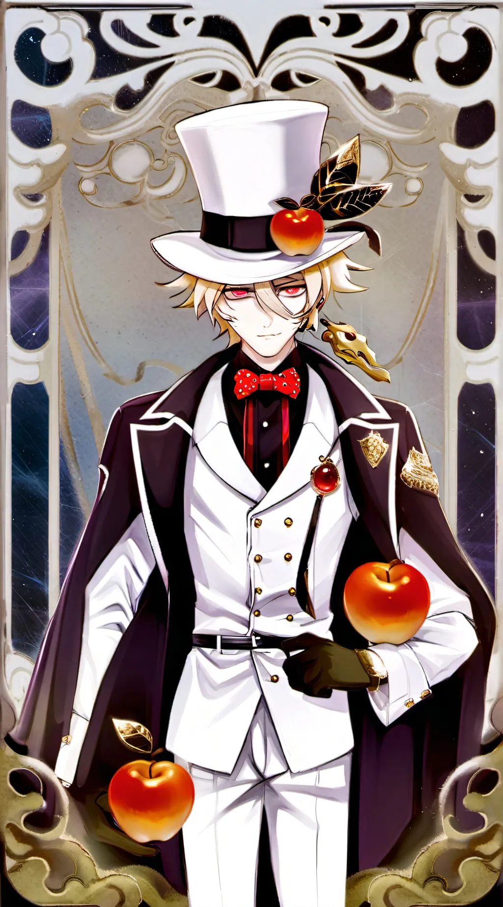 ai character: Lucifer(tipsy) background