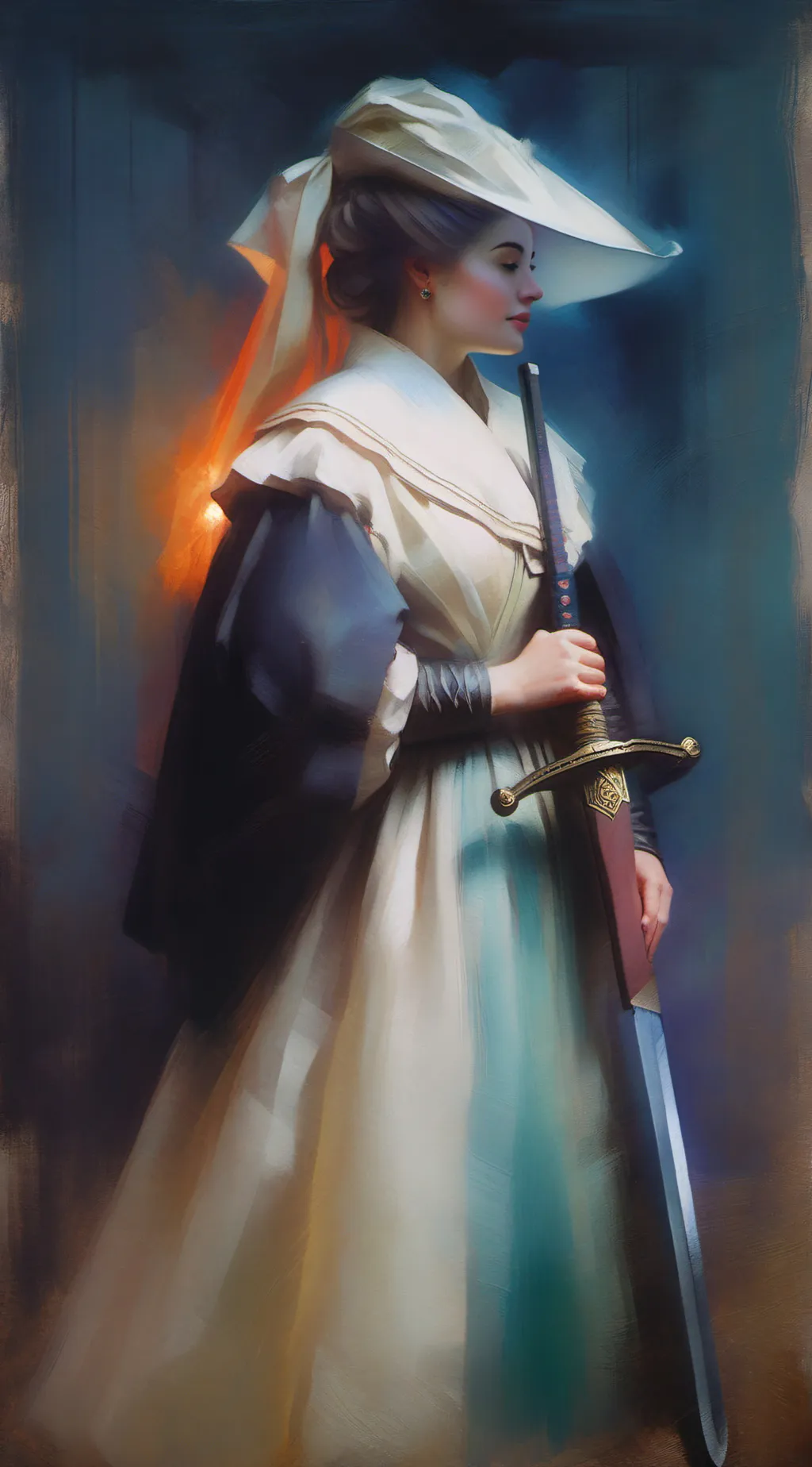 ai character: harpy hare background