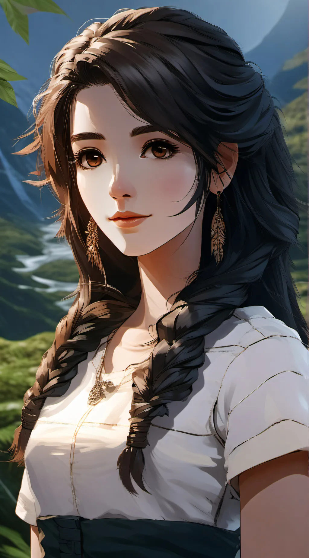 ai character: idk a name background