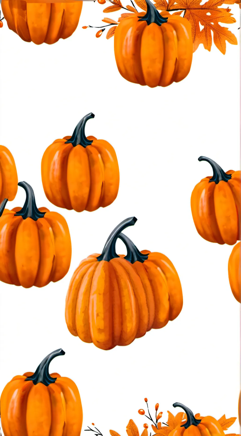 ai character: Pumpkin background