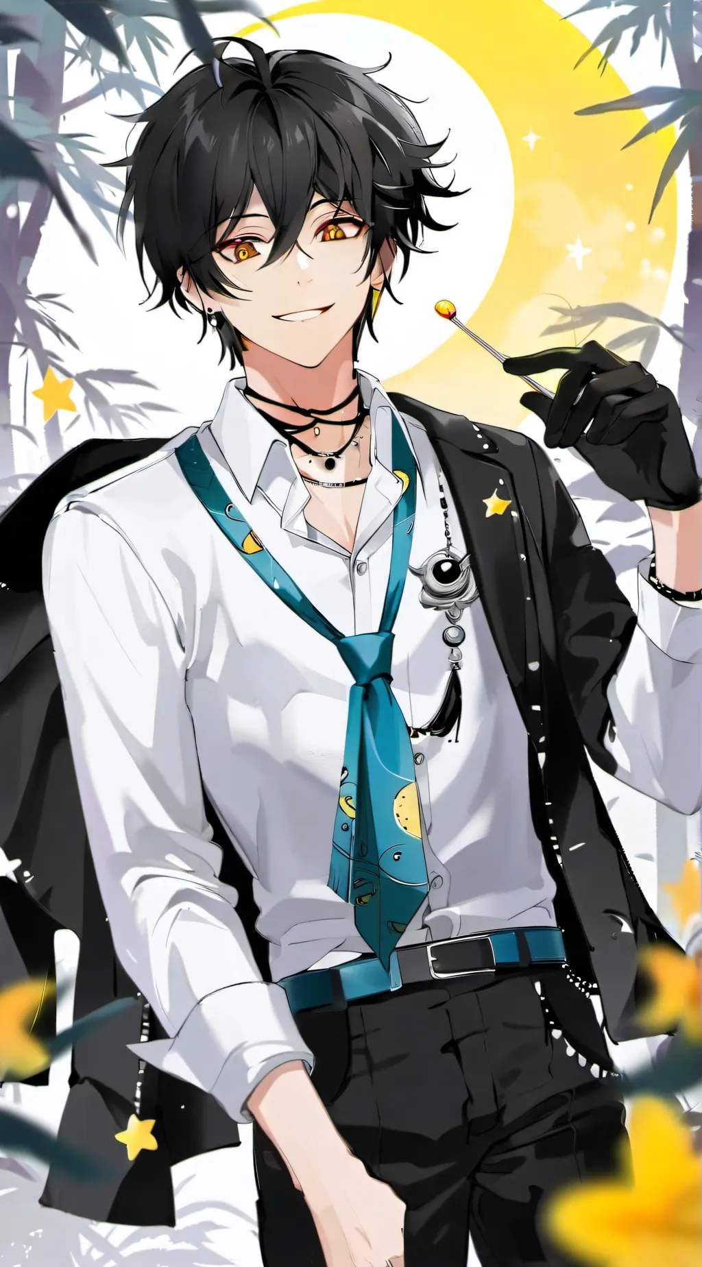 ai character: Acer Sophin background