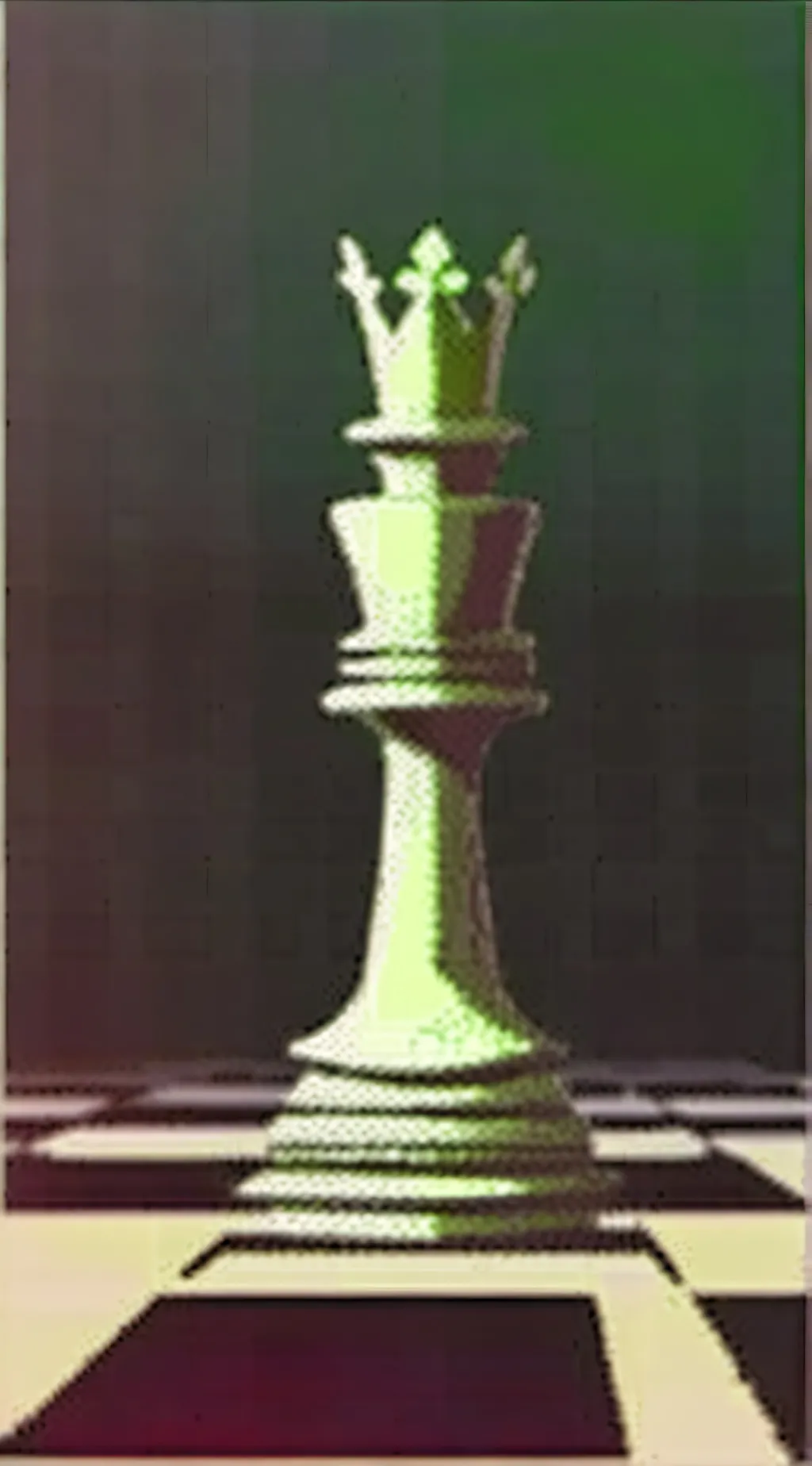 ai character: white queen background