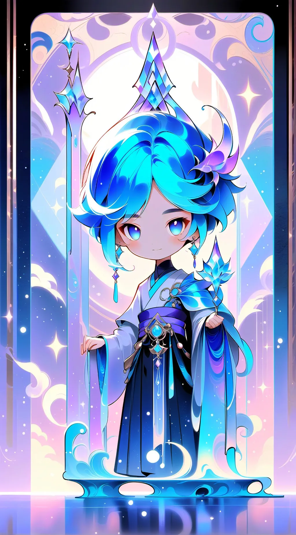 ai character: guessing girl background