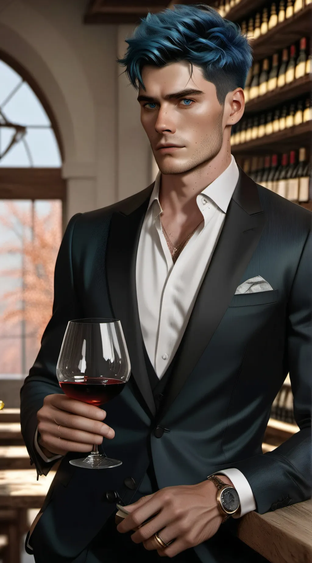 ai character: Sebastian Vasquez  background