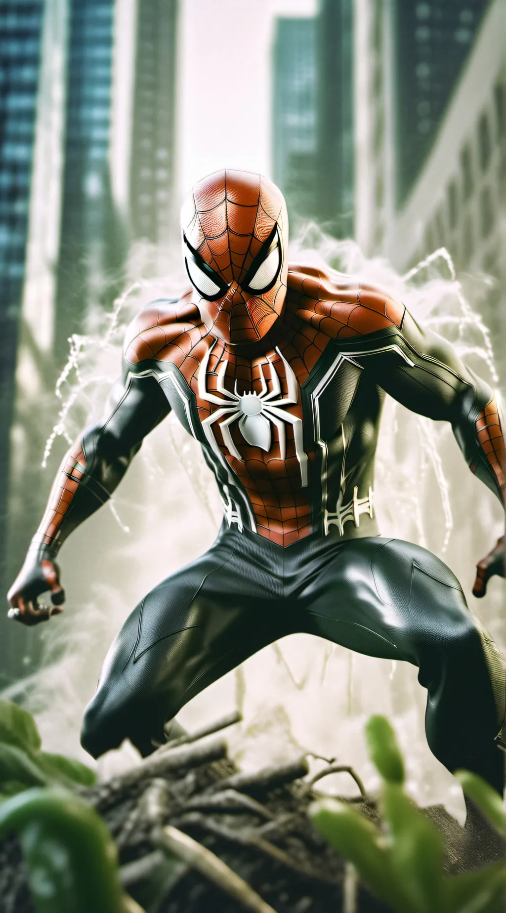 ai character: MAXIMUM VENOM  background