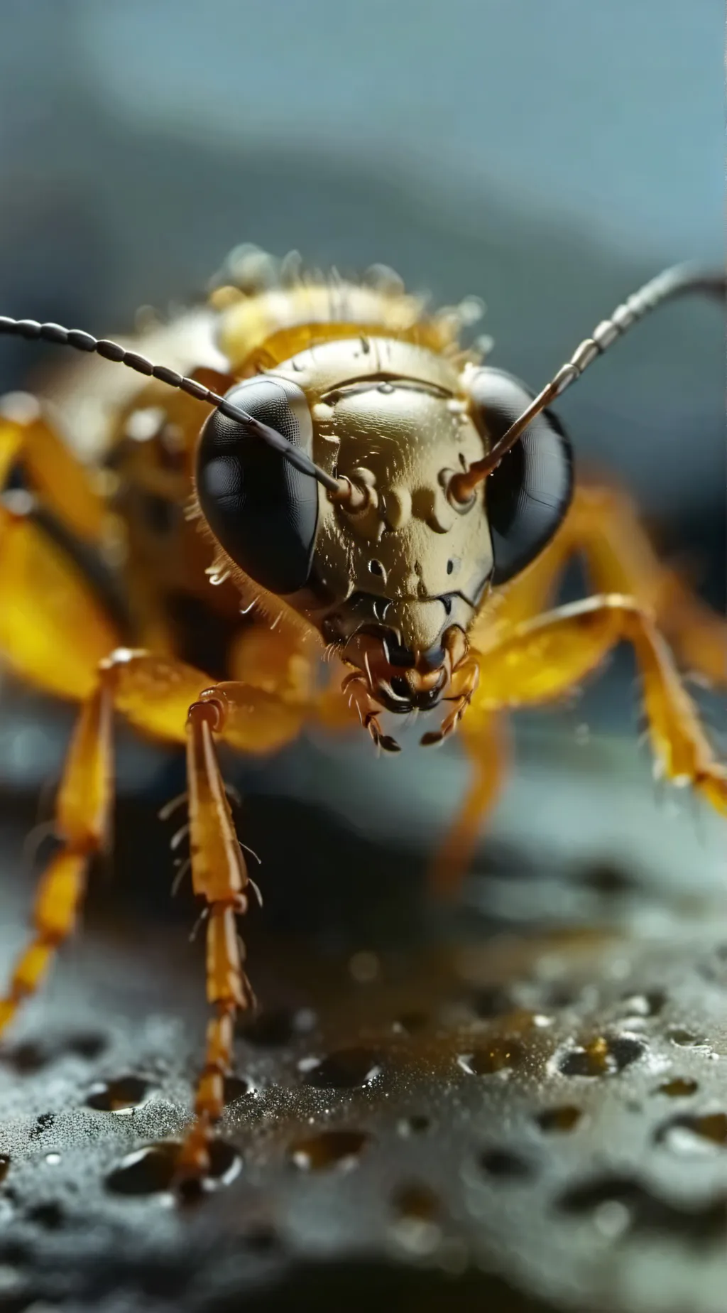 ai character: termite queen background