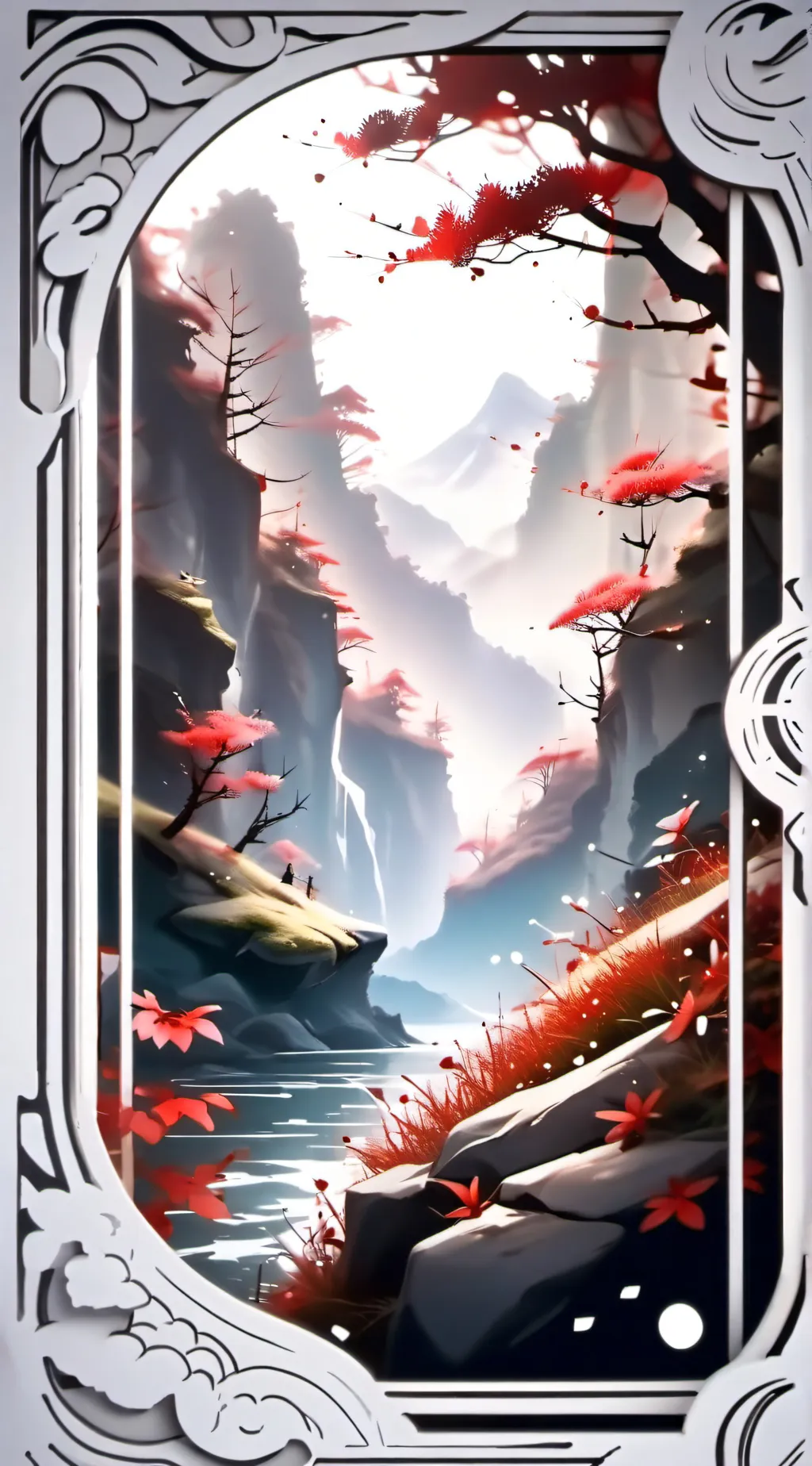 ai character: digital Circus background