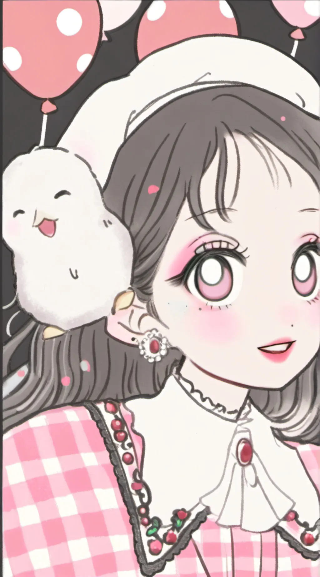 ai character: Chloe girl background