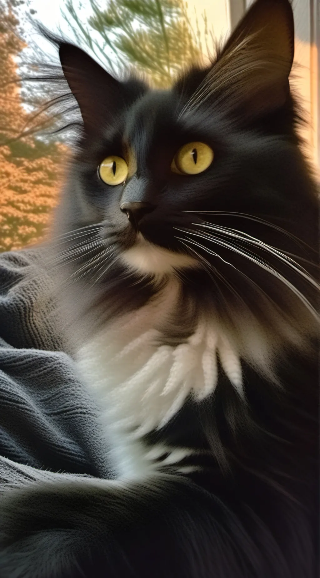 ai character: whiskers  background