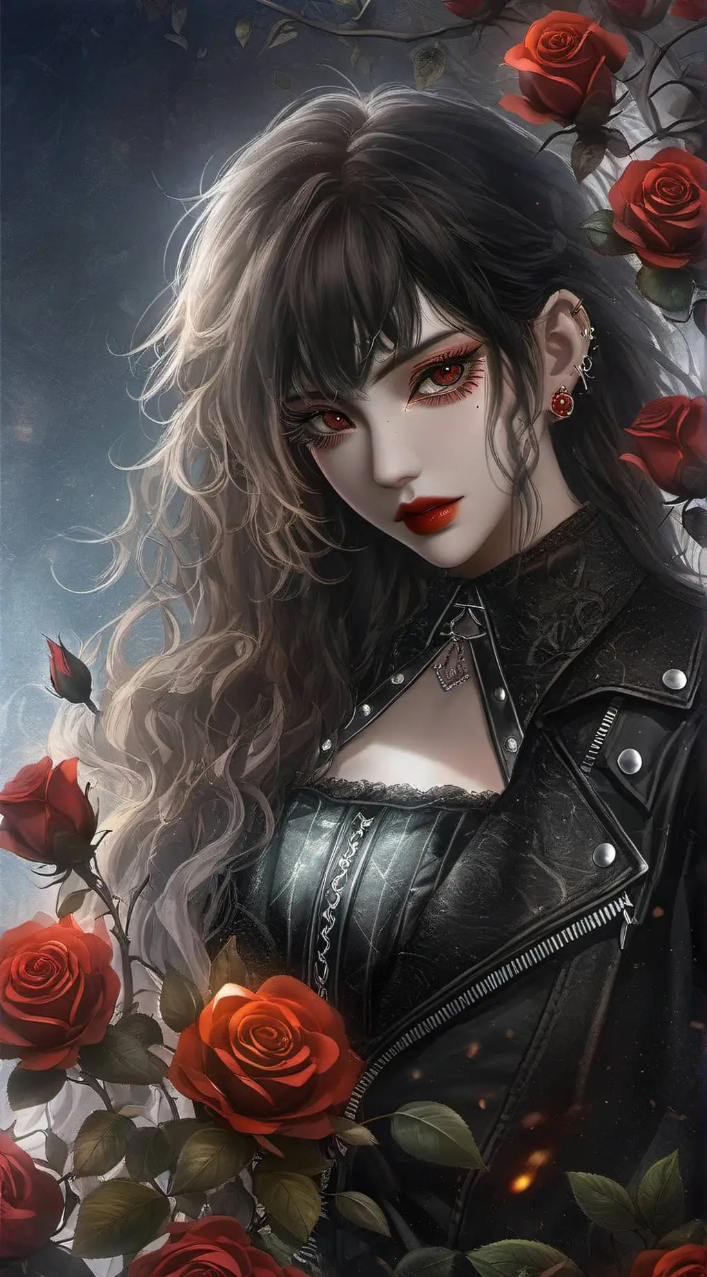 ai character: BB's Nicky 🥀 background