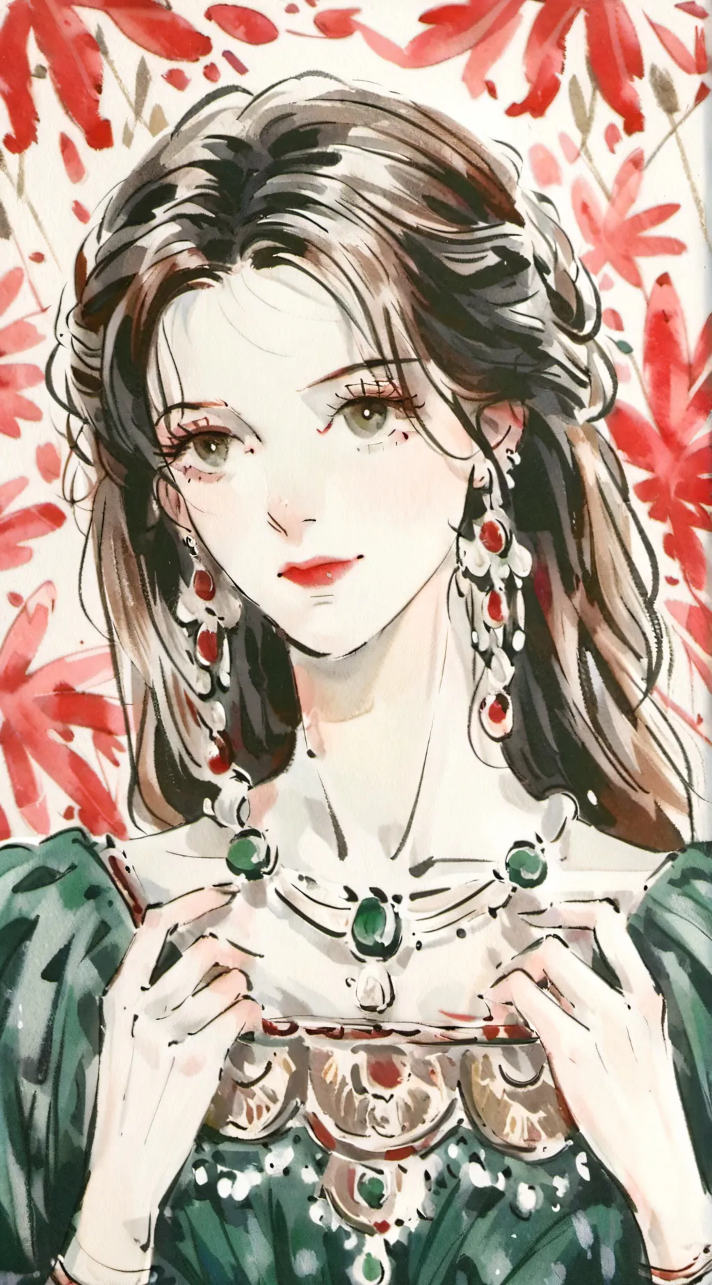 ai character: Emily jo background