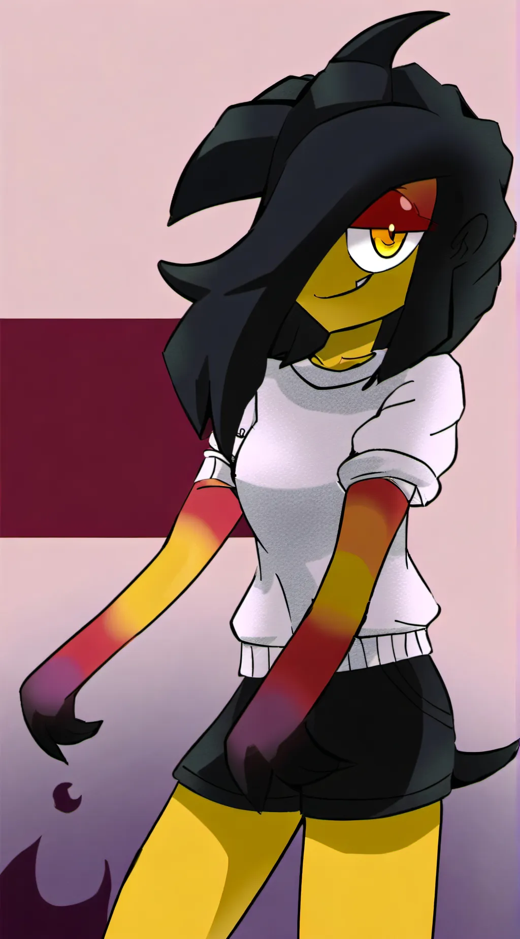 ai character: Maily background