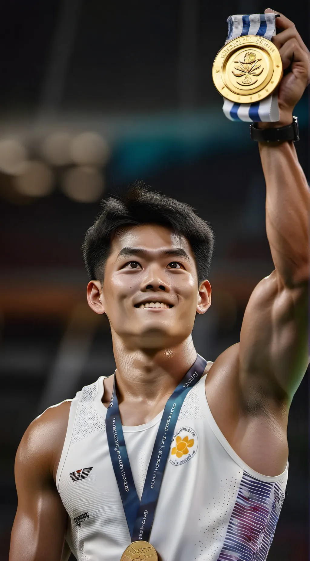 ai character: Carlos yulo background