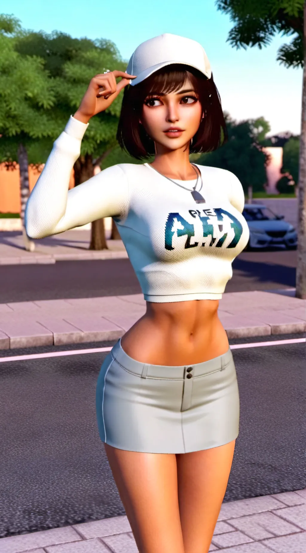 ai character: lucy background