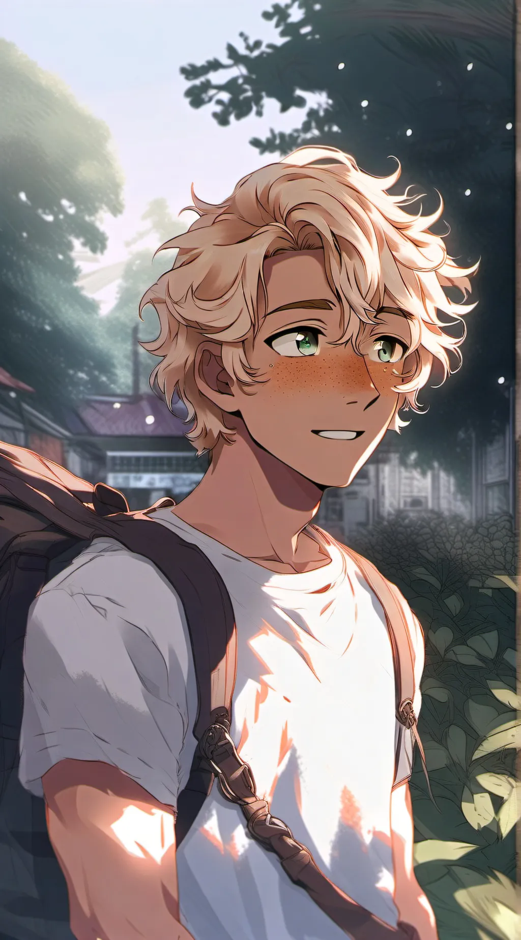 ai character: Luc background