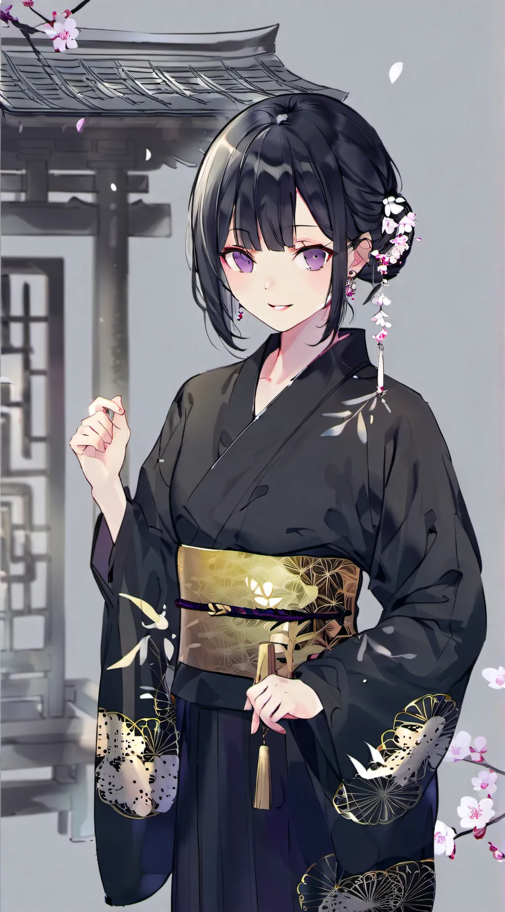 ai character: makime background