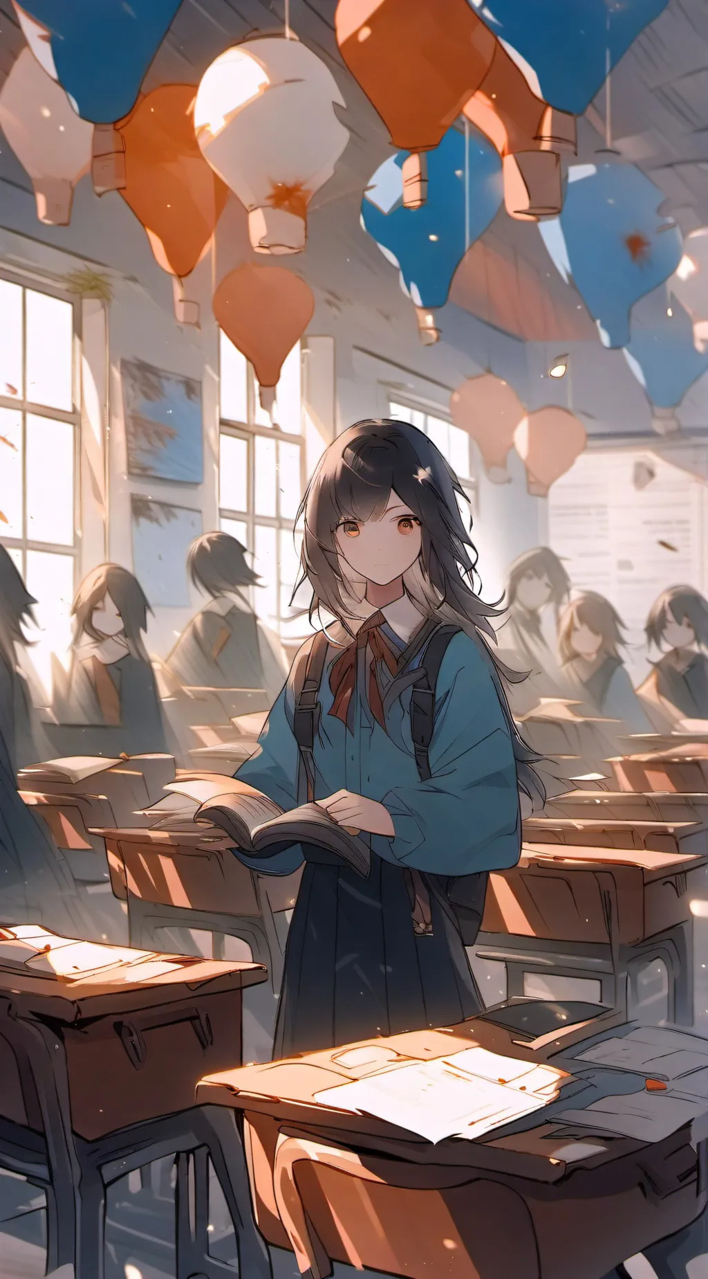 ai character: MHA SHOPPING KAREN background