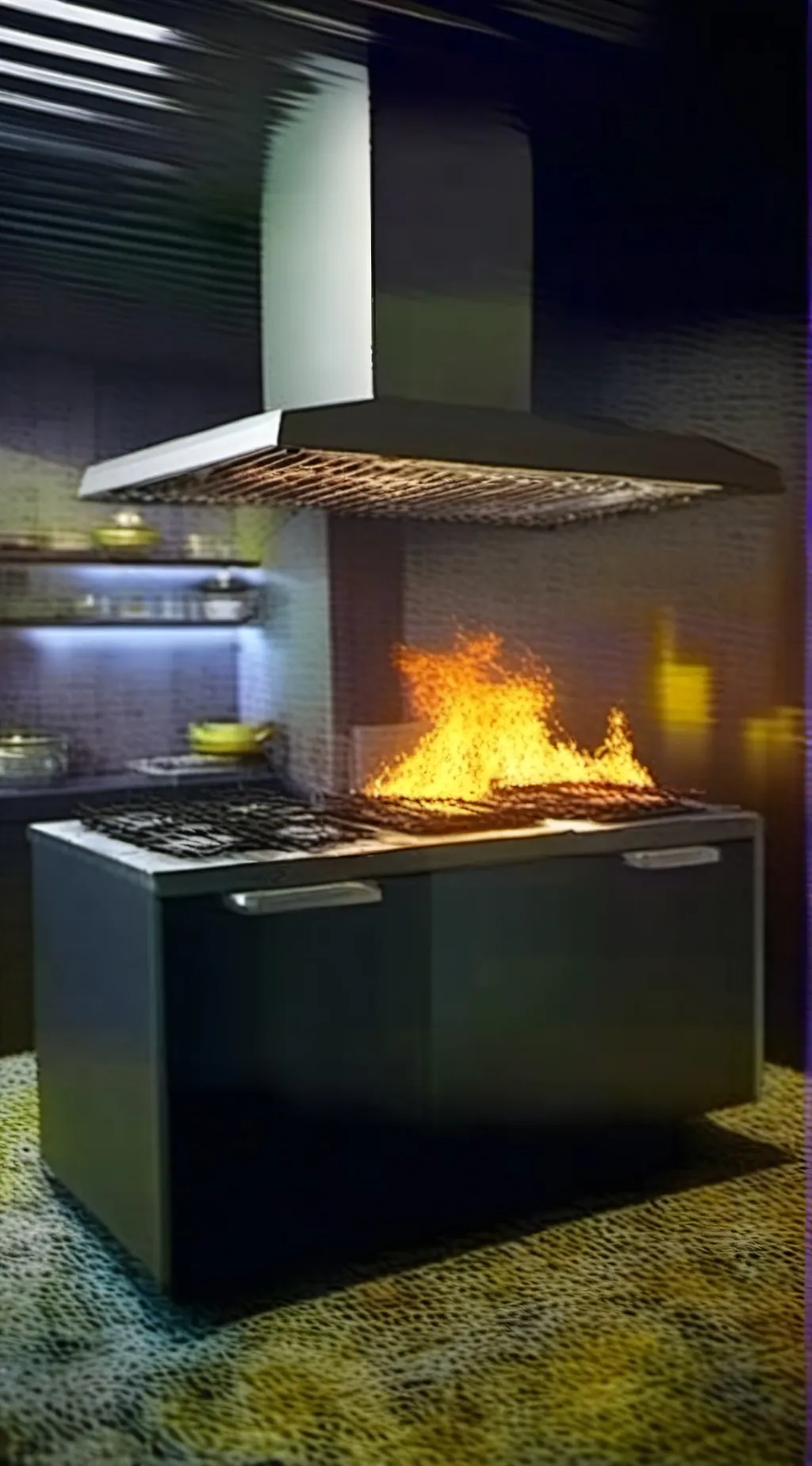 ai character: Blitz & fizz cook  background