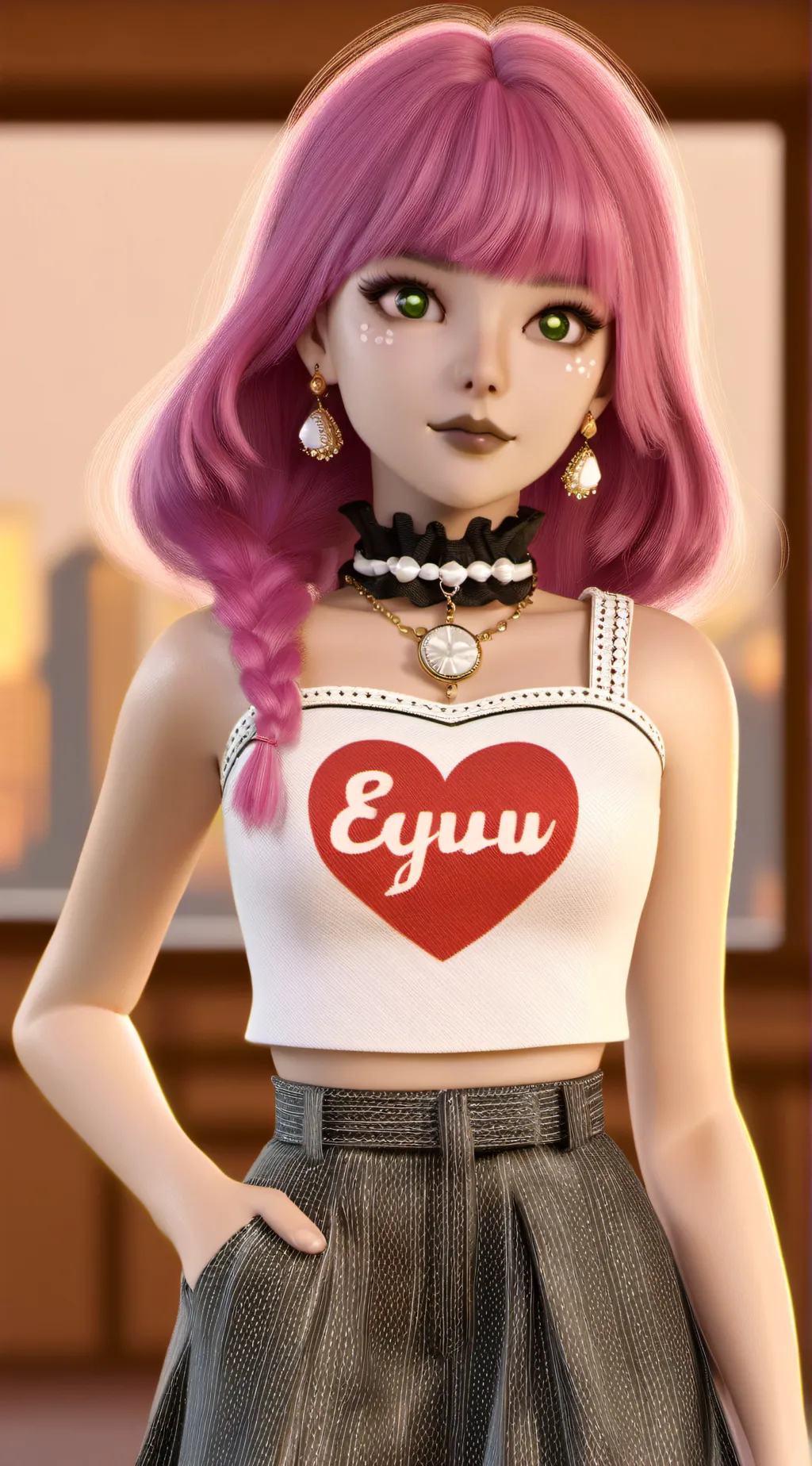 ai character: AVLYNN background