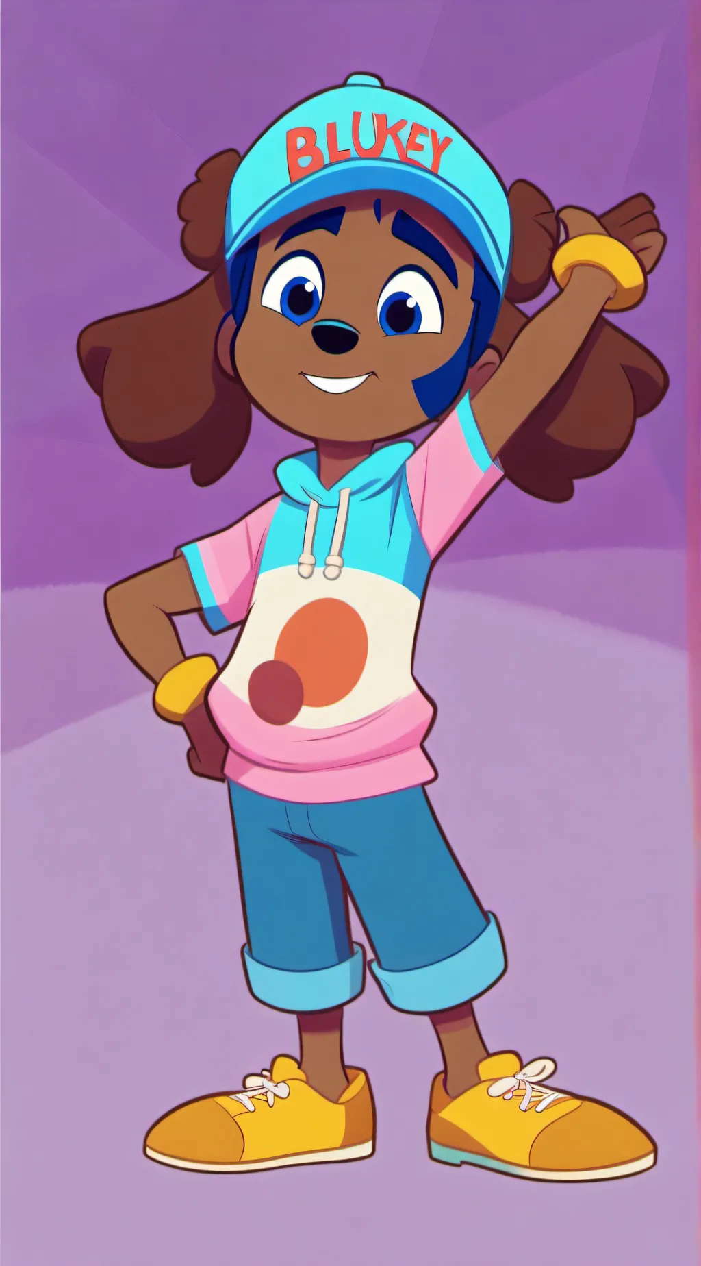 ai character: Rose background