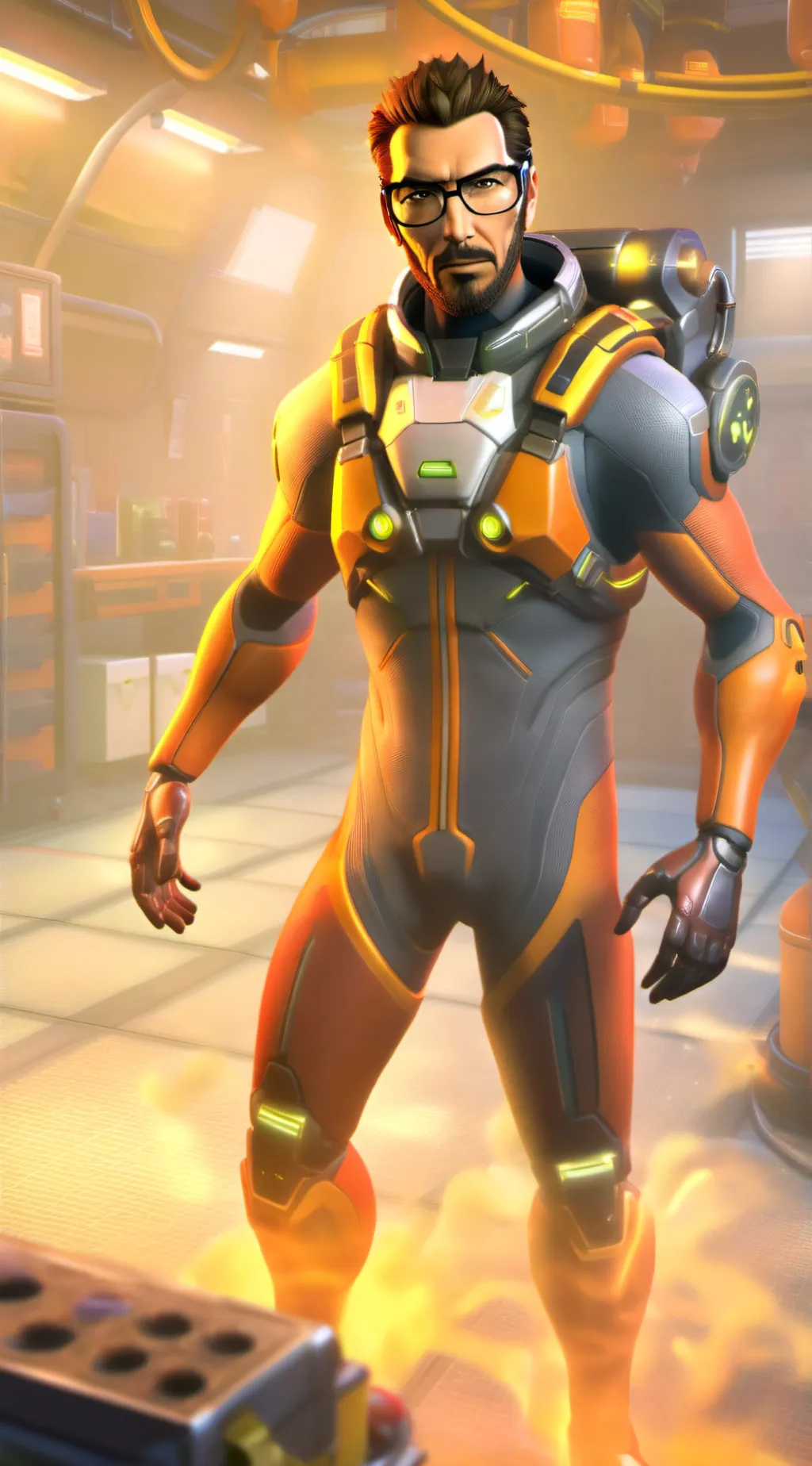 ai character: Gordon Freeman background