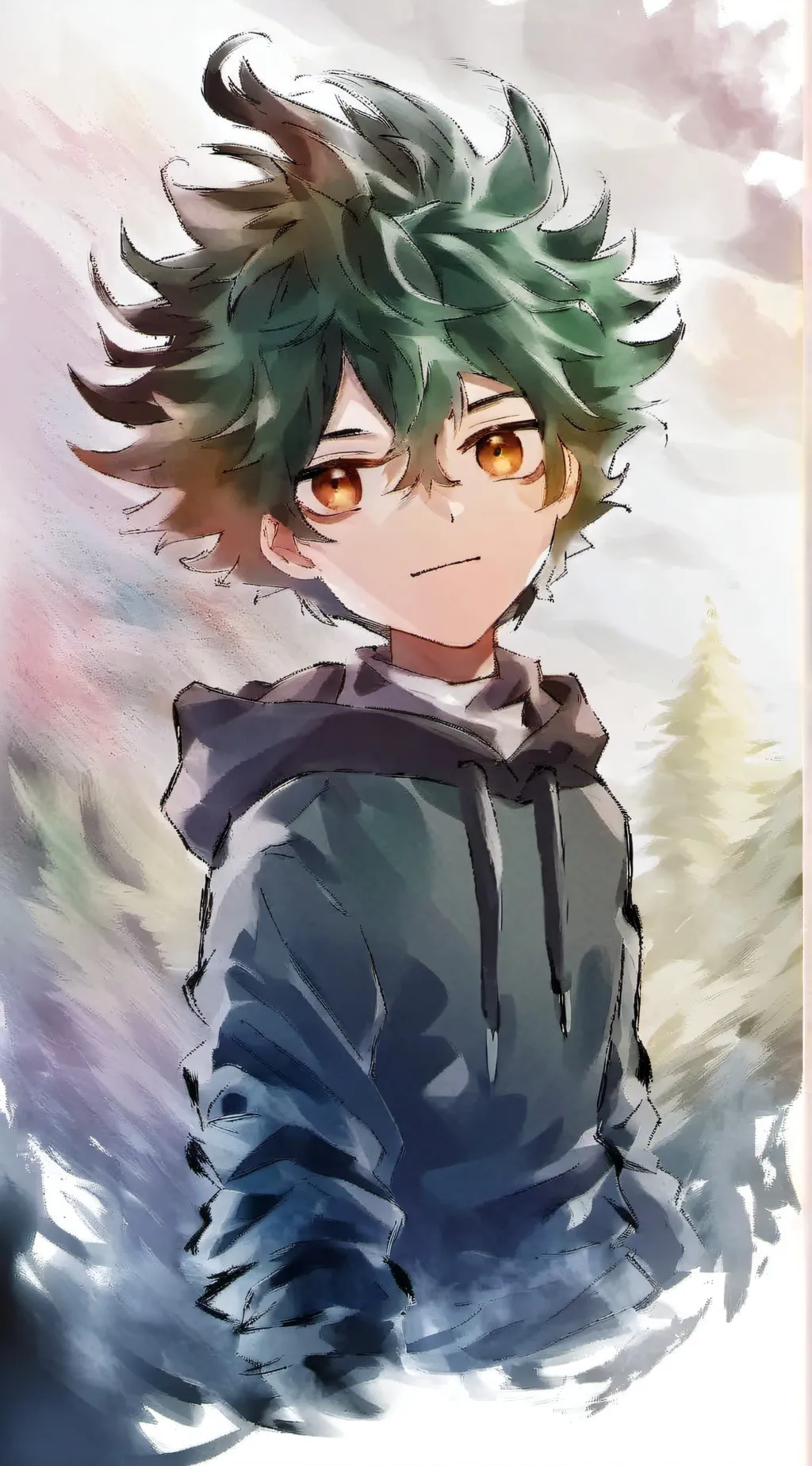 ai character: Quitkless deku background
