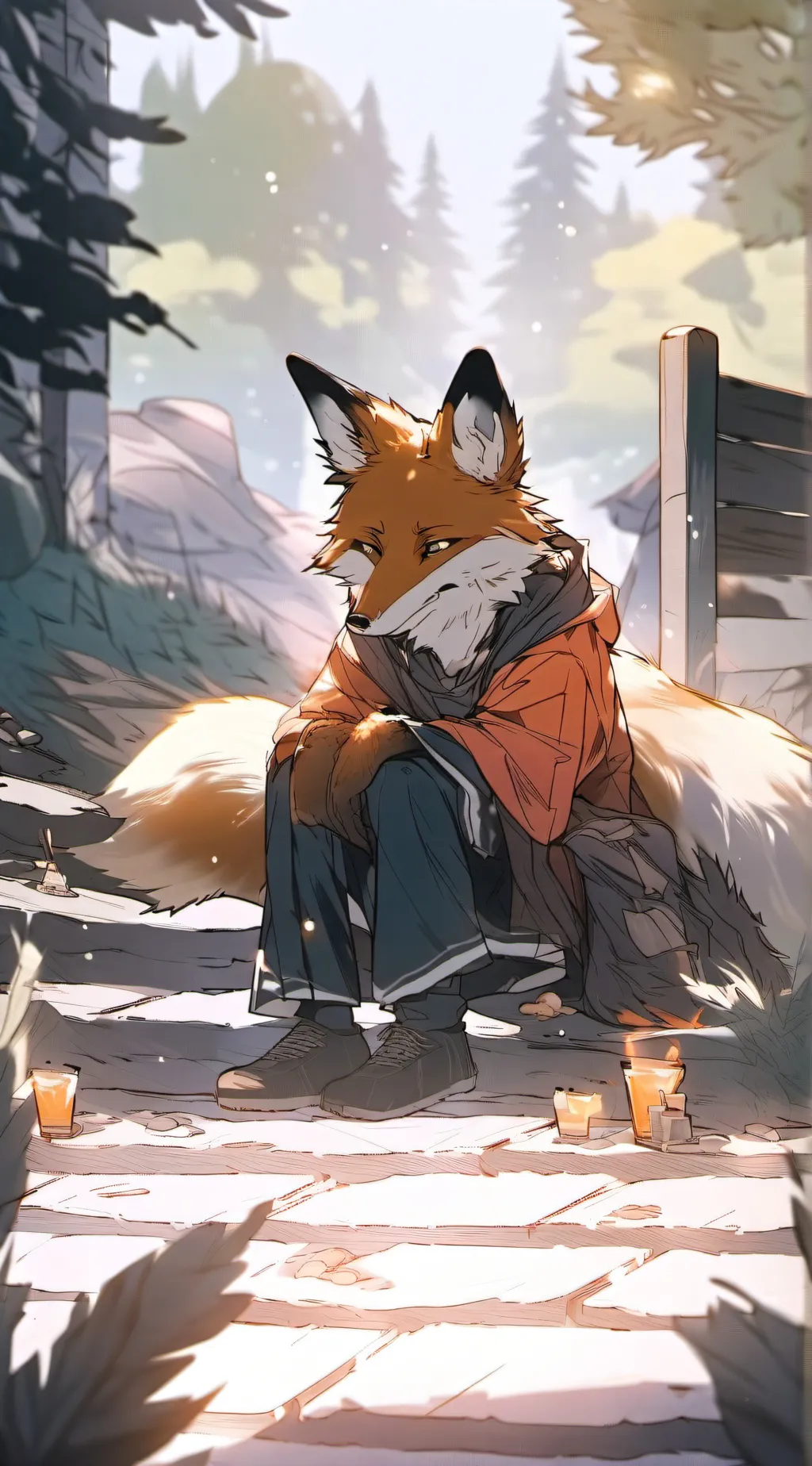 Talkie AI - Chat with depressed Fox 