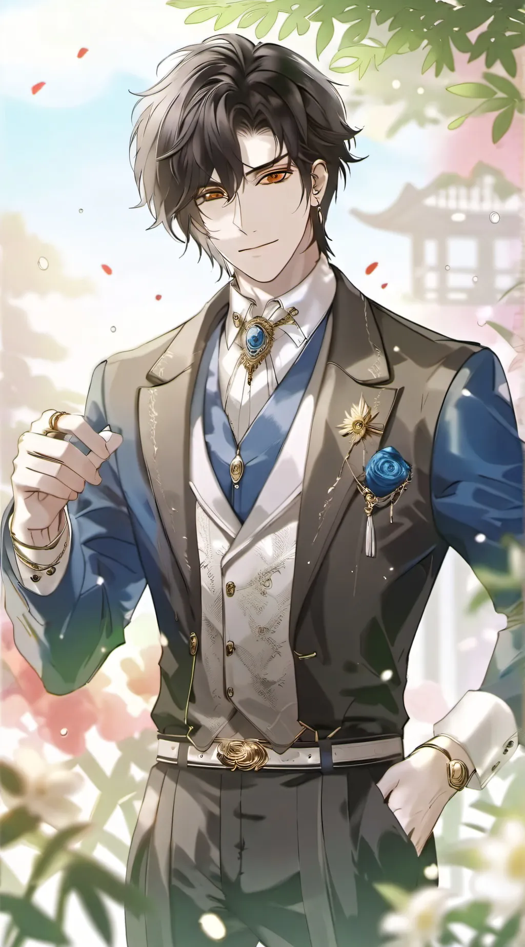 ai character: jake~ background