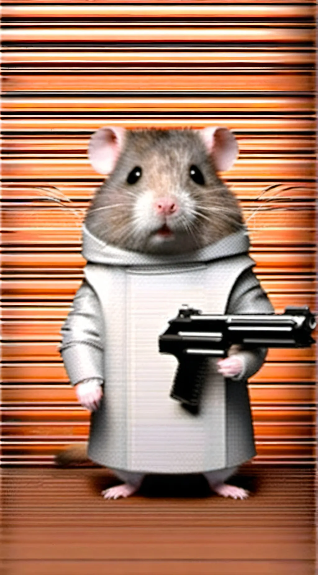 ai character: War Hampter background