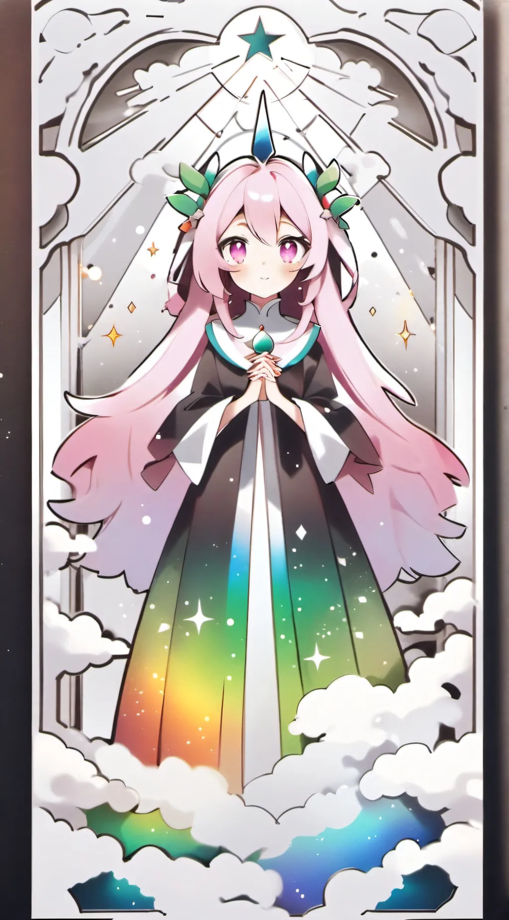ai character: Hypernova Kirbette background