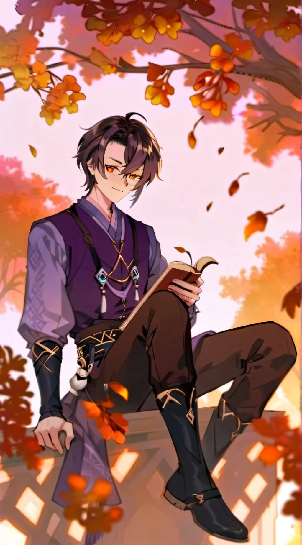 ai character: Tsukasa  background