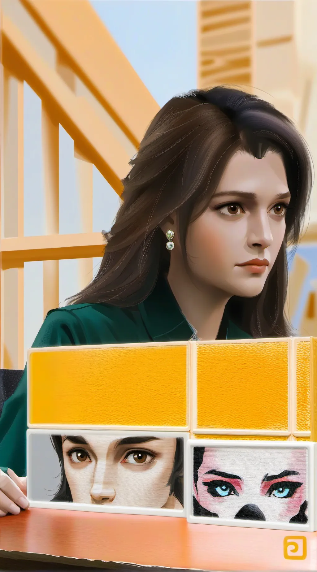 ai character: Yyh! (#1 AU)  background