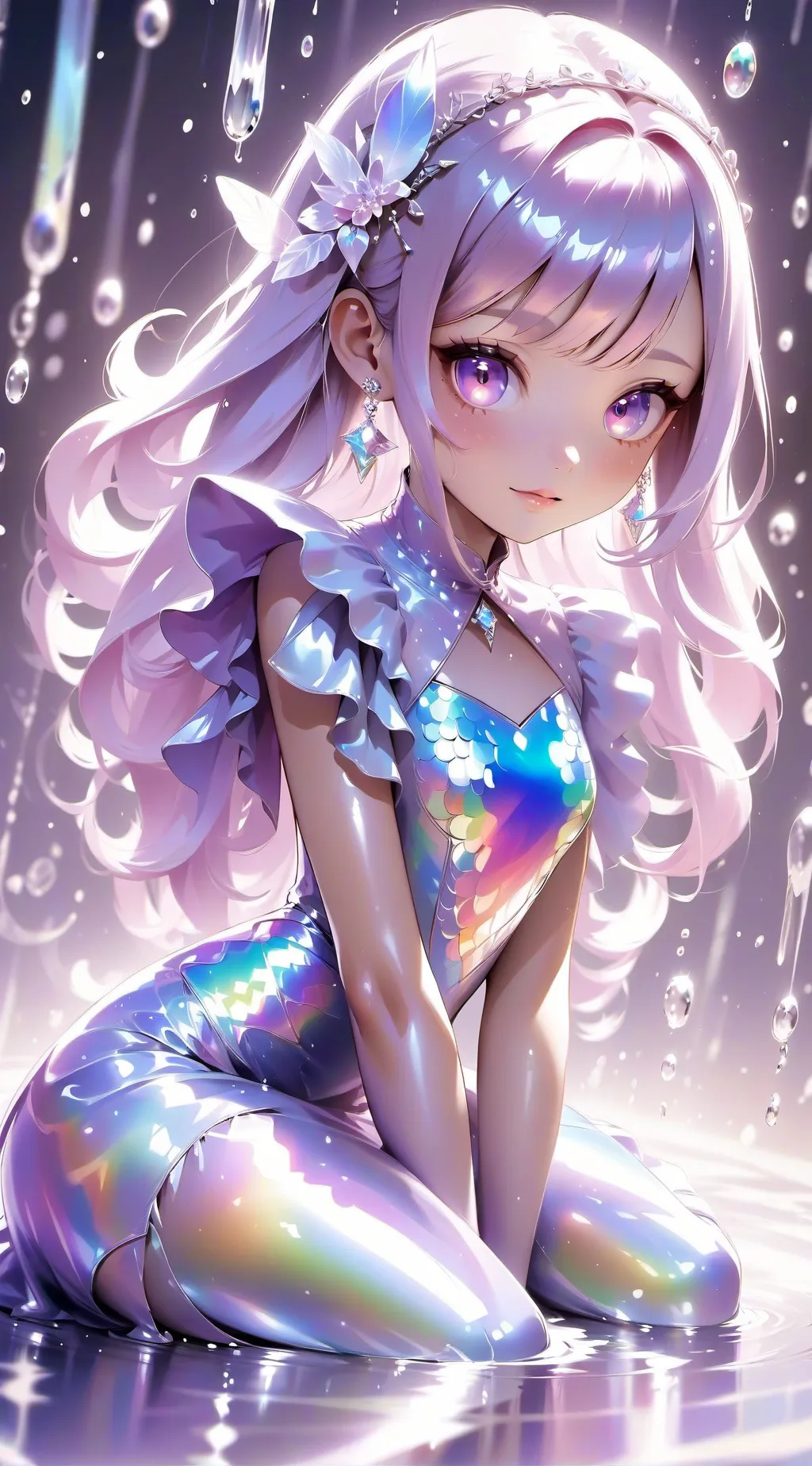 ai character: pinky background