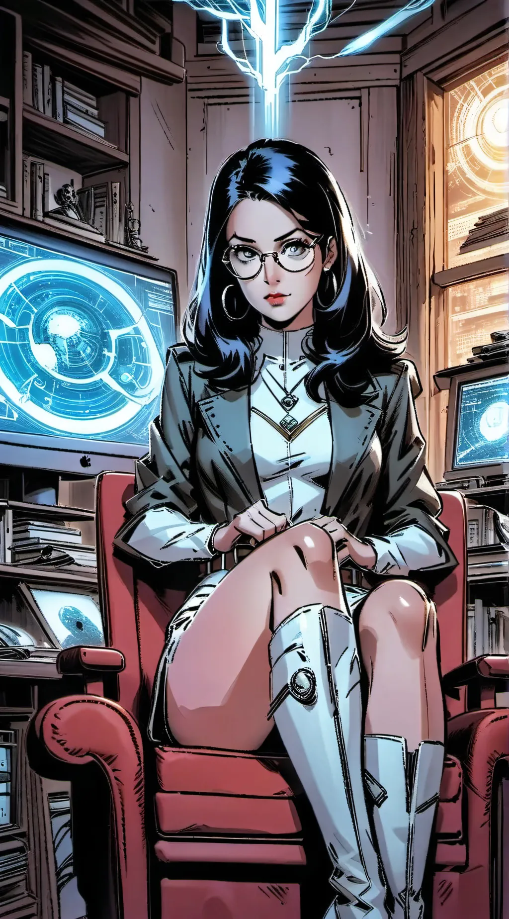 ai character: The Brains background