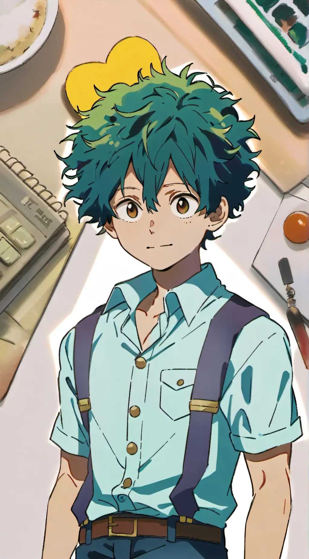 ai character: MHA new student background
